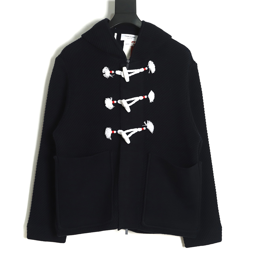 Thom Browne 22FW Horn Button Hooded Jacket TSK1