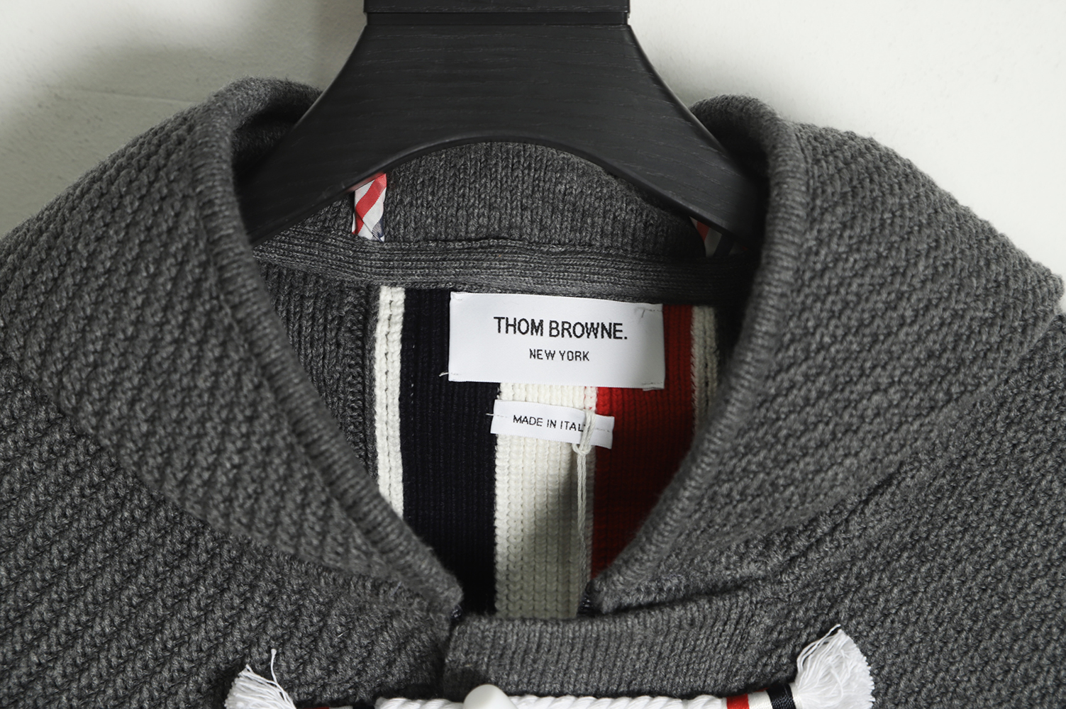 Thom Browne 22FW Horn Button Hooded Jacket