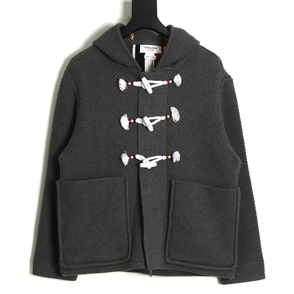 Thom Browne 22FW Horn Button Hooded Jacket