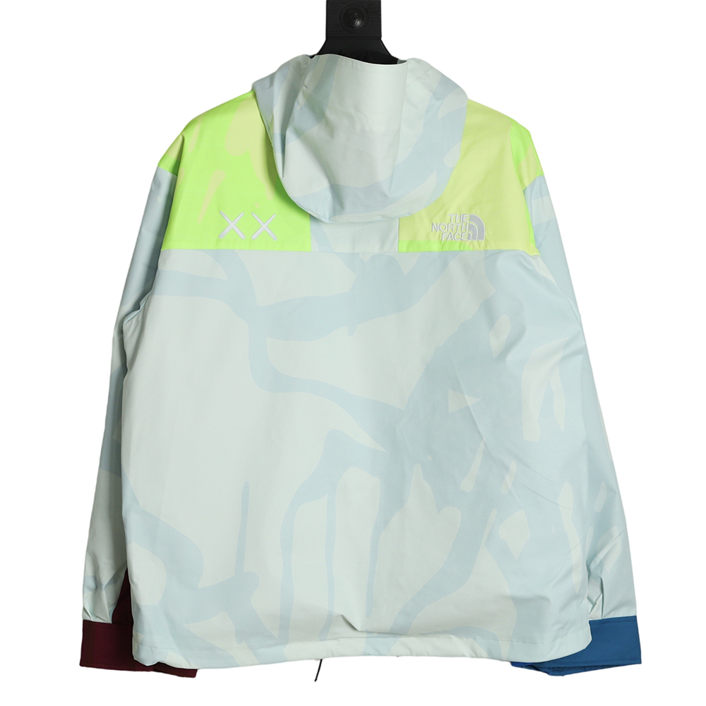 the north face kaws joint series hard shell jacket