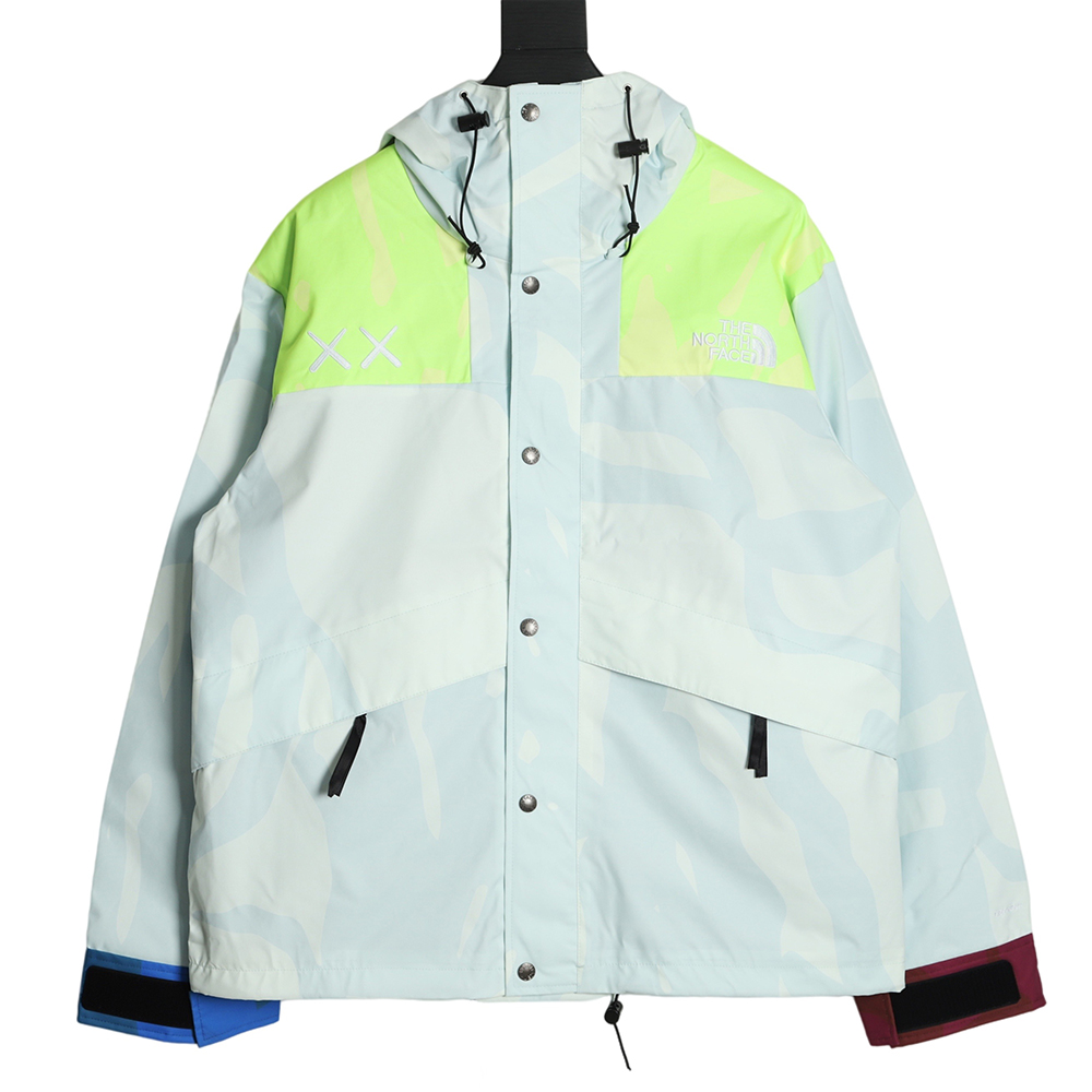 the north face kaws joint series hard shell jacket