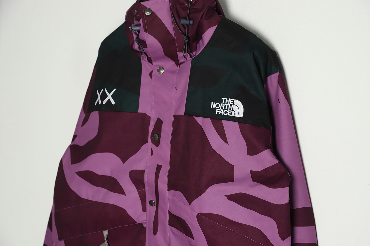 the north face kaws joint series hard shell jacket TSK1