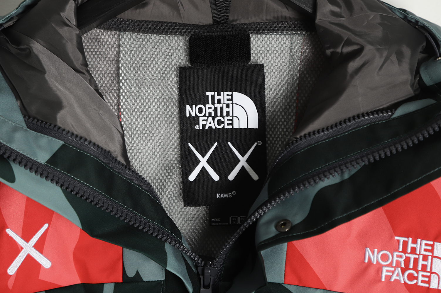 the north face kaws joint series hard shell jacket TSK2