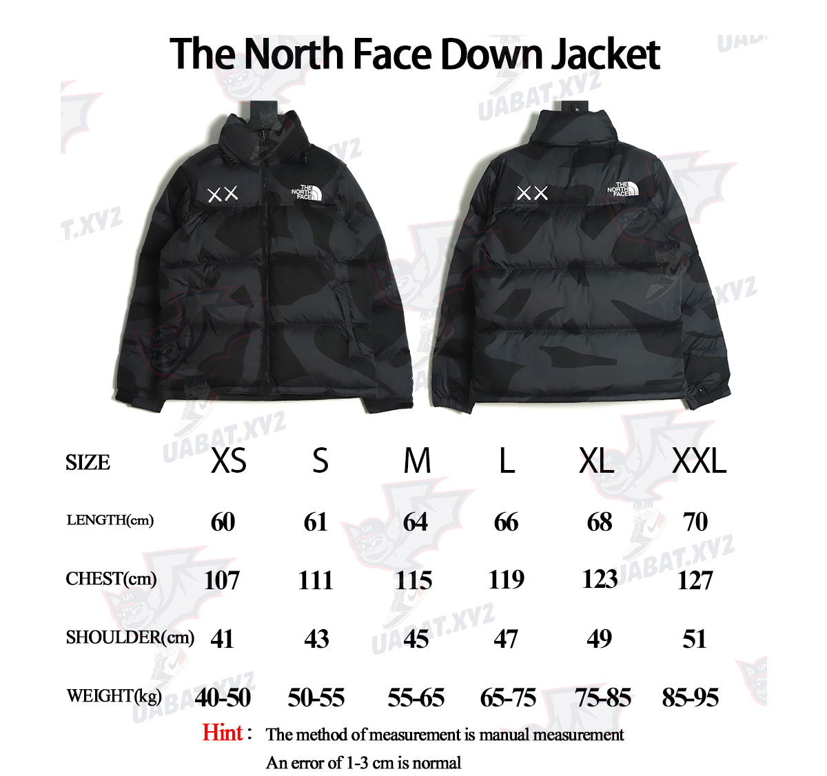 The North Face KAWS Joint 1996 American Edition Down Jacket TSK1