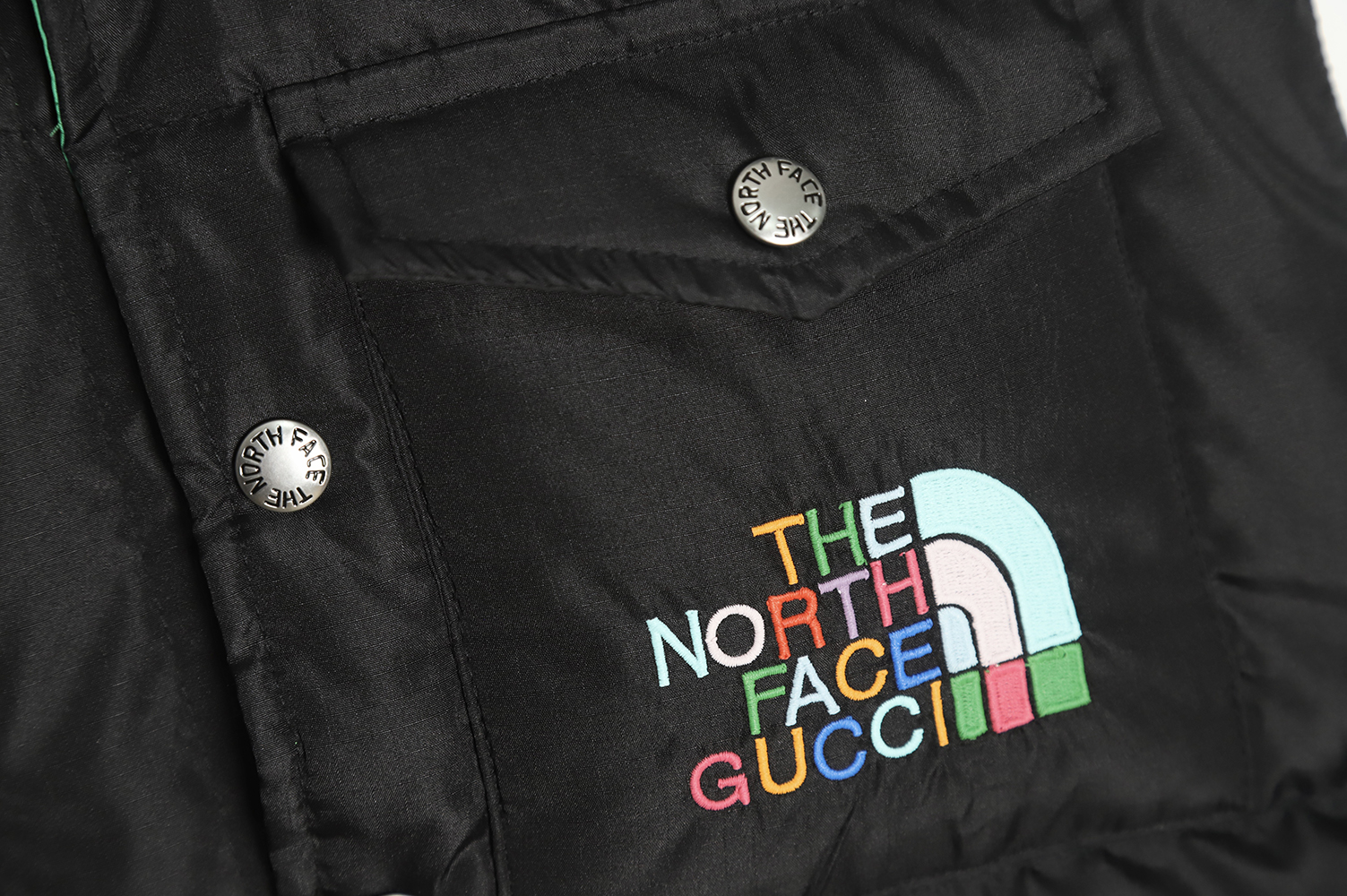 THE NORTH FACE x GUCCI Joint Stand Collar Down Vest TSK1