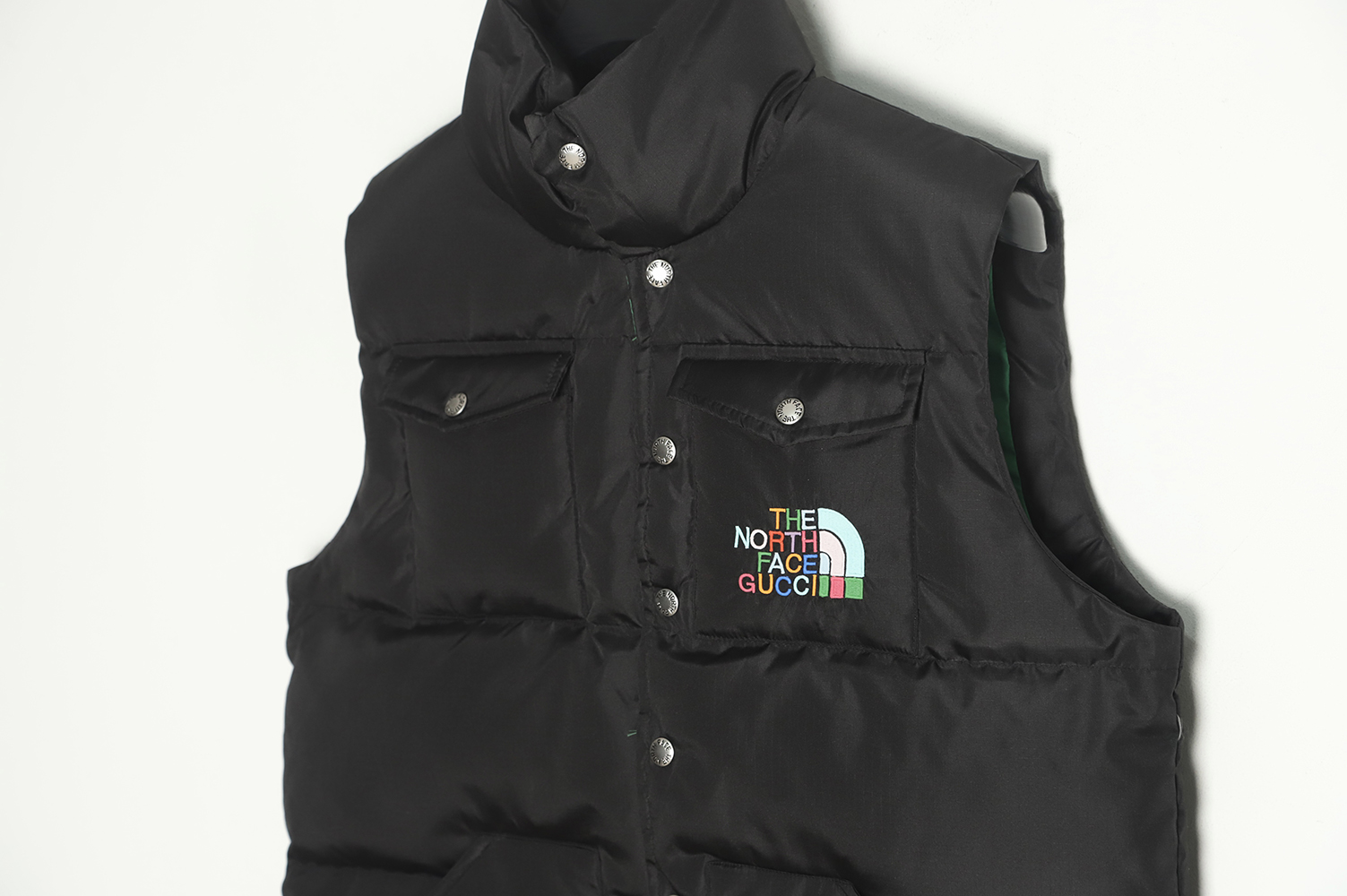 THE NORTH FACE x GUCCI Joint Stand Collar Down Vest TSK1
