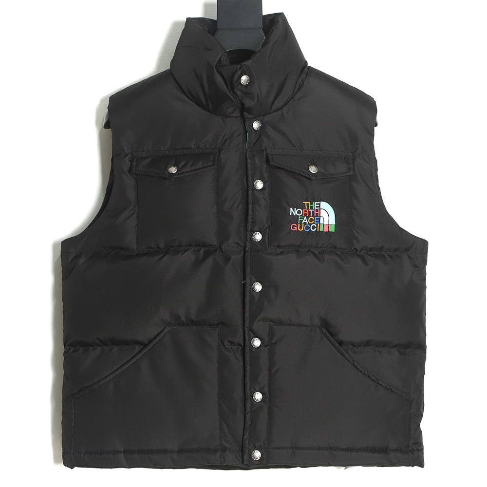 THE NORTH FACE x GUCCI Joint Stand Collar Down Vest TSK1