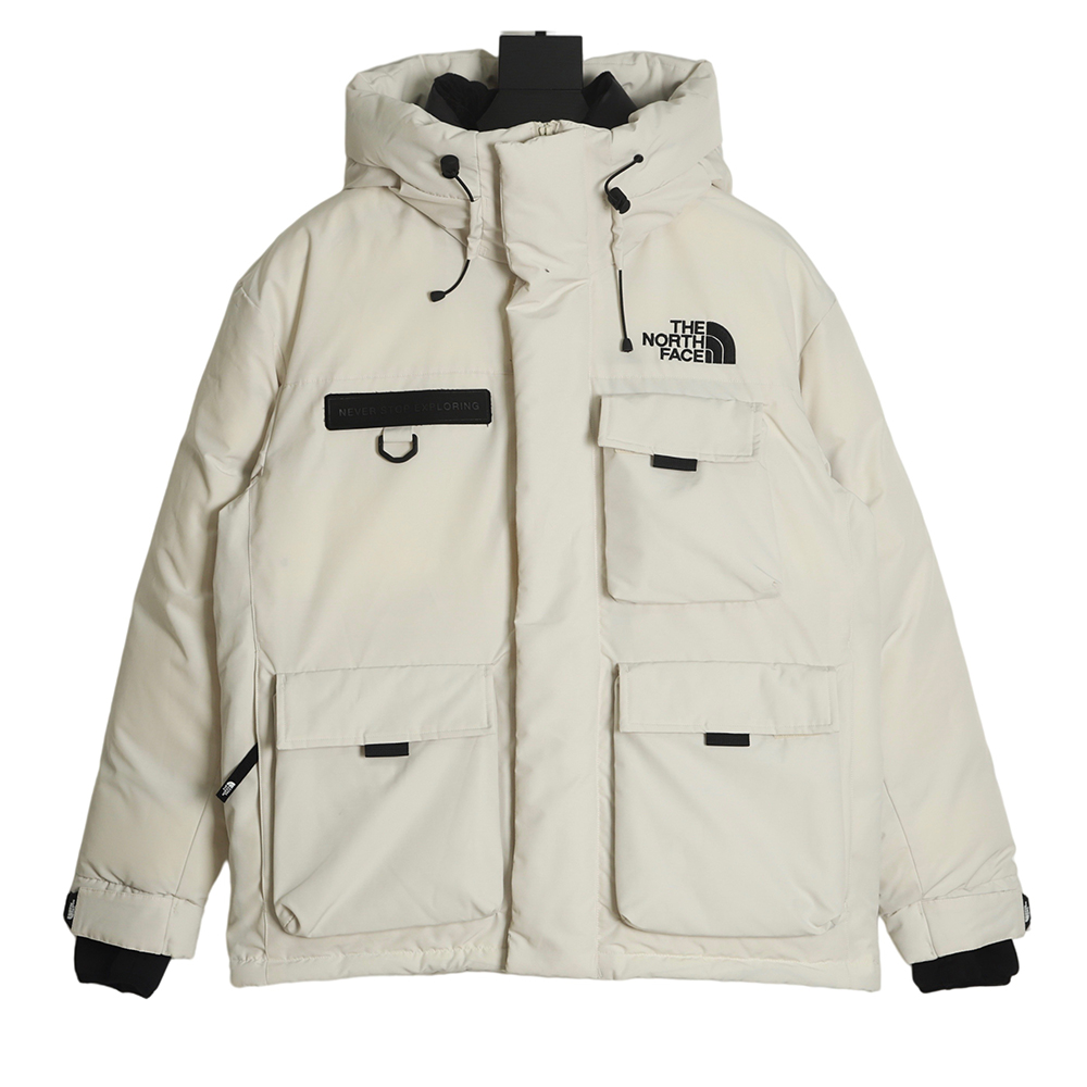 The North Face TNF Multi-Pocket Workwear Hooded Down Jacket