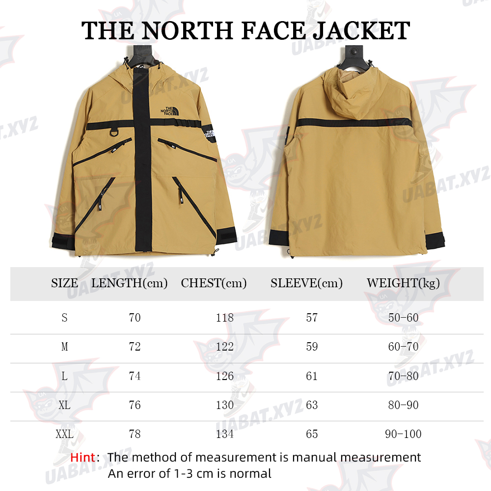 The North Face TNF Multi-Pocket Functional Waterproof Hooded Jacket