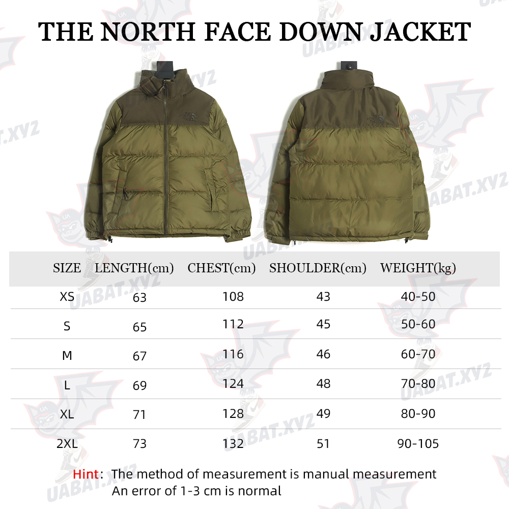 The North Face 22SS 1996Nuptse 4NCH 600 Peng Stitching Down Jacket TSK3