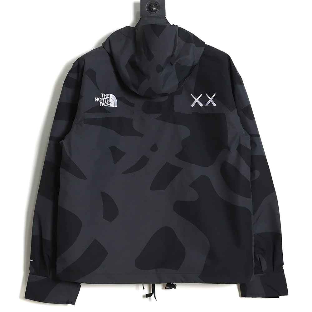 THE NORTH FACE x XX KAWS joint FW22 outdoor color matching hard shell hooded jacket TSK1