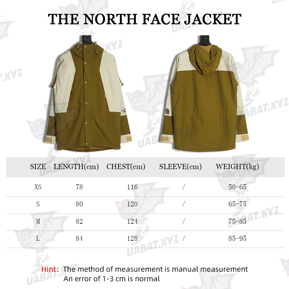 Gucci X TNF joint jacket series
