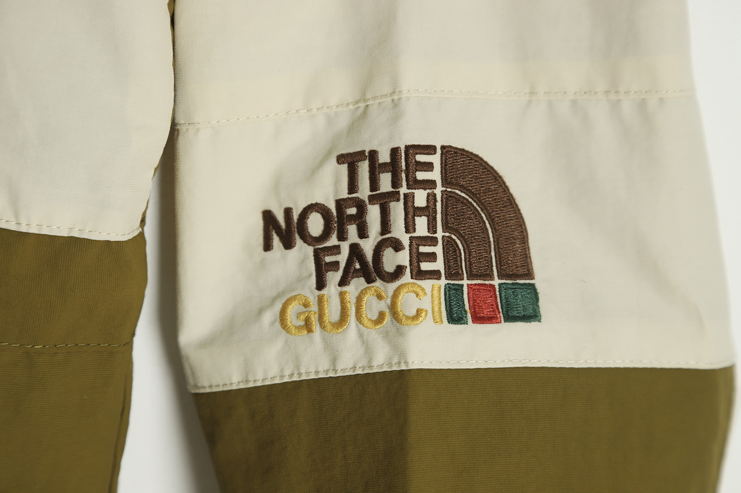 Gucci X TNF joint jacket series