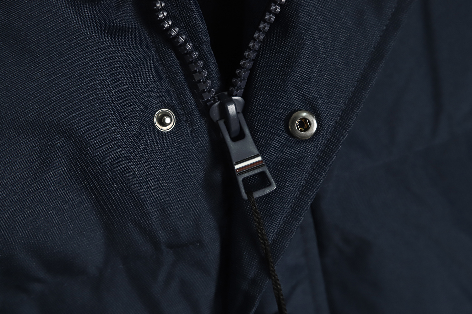 Tommy Hilfiger Rubberized Logo Drawstring Down Jacket