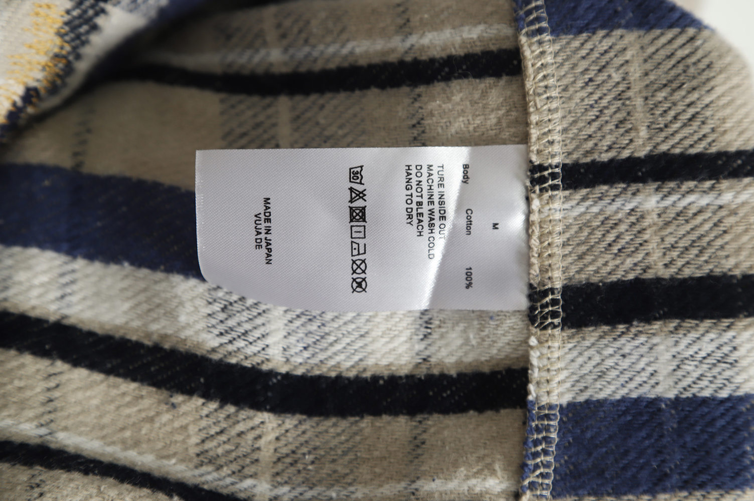 vujade wrecking flannel plaid shirt