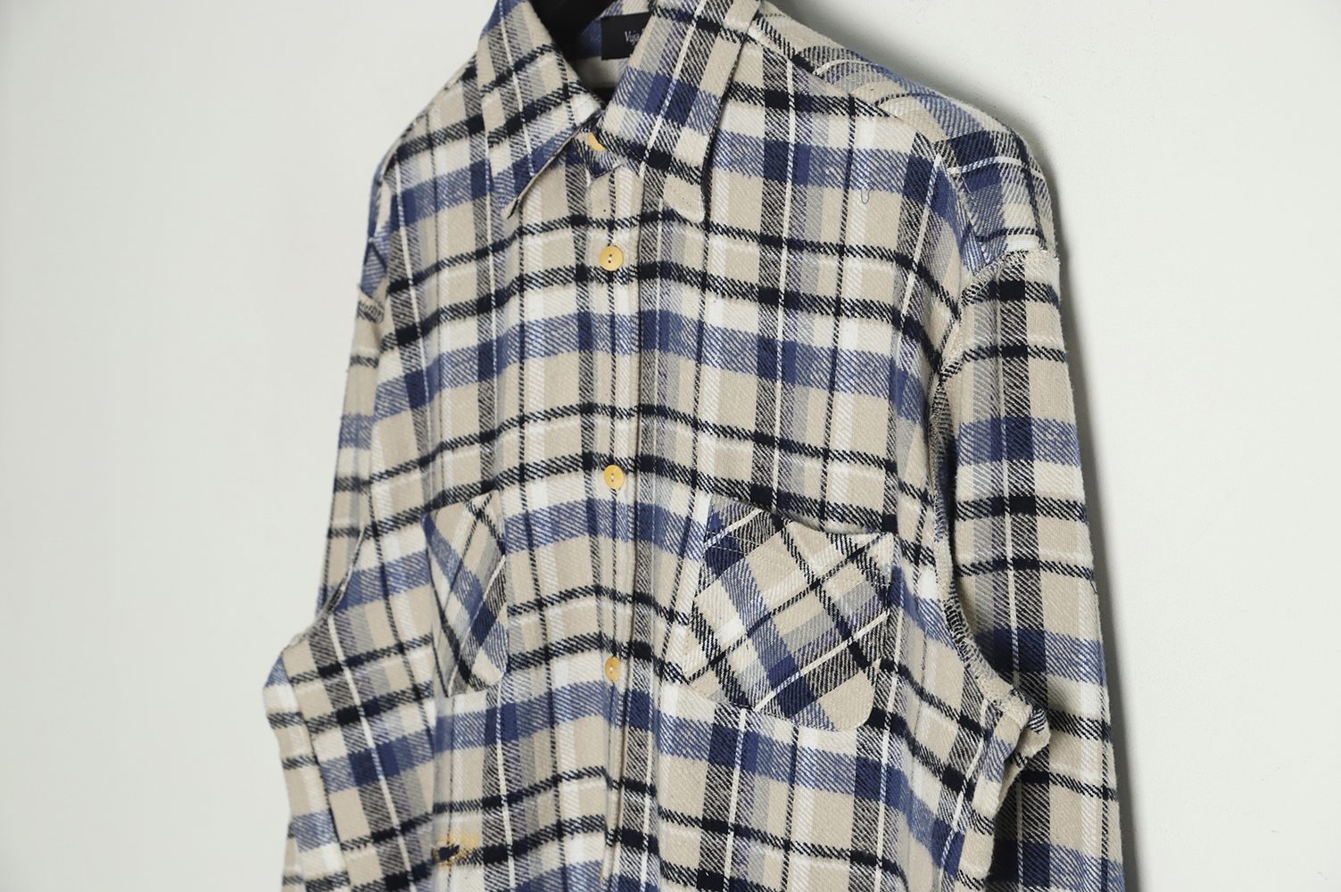 vujade wrecking flannel plaid shirt