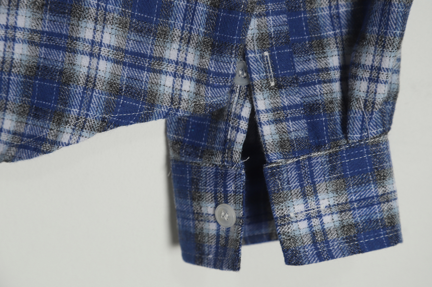 WE11 DONE 22FW Barrage Hell Check Shirt