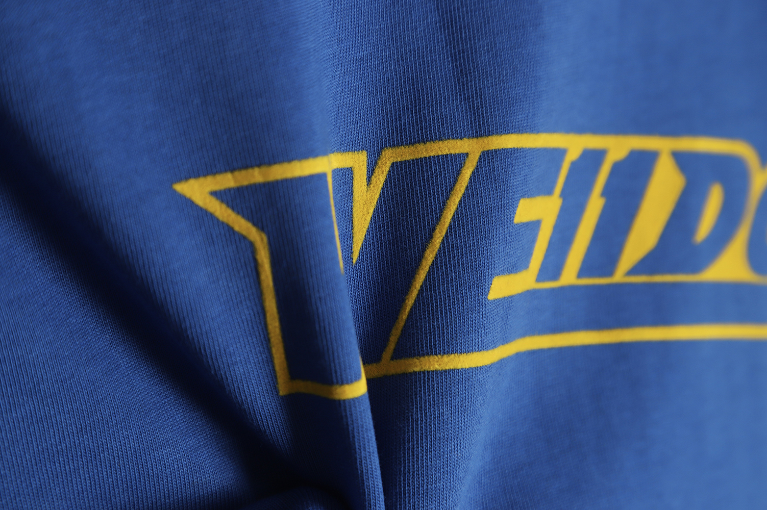 WE11 DONE 22FW Cross Letter Long Sleeve T-Shirt TSK1