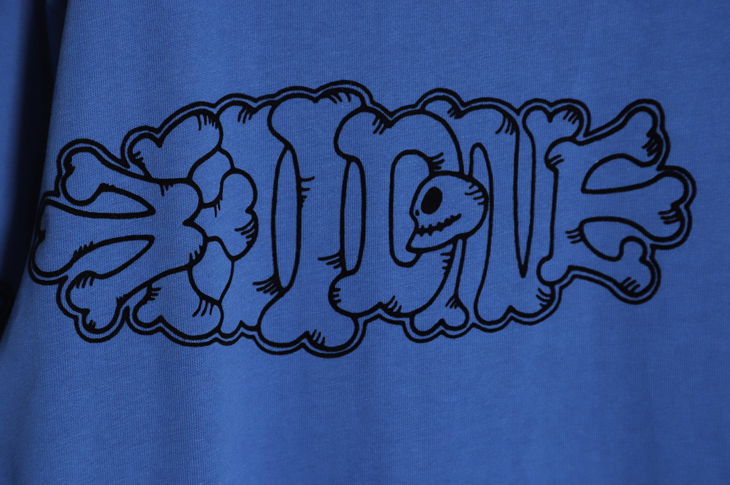 WE11 DONE 22FW Cross Letter Long Sleeve T-Shirt TSK1