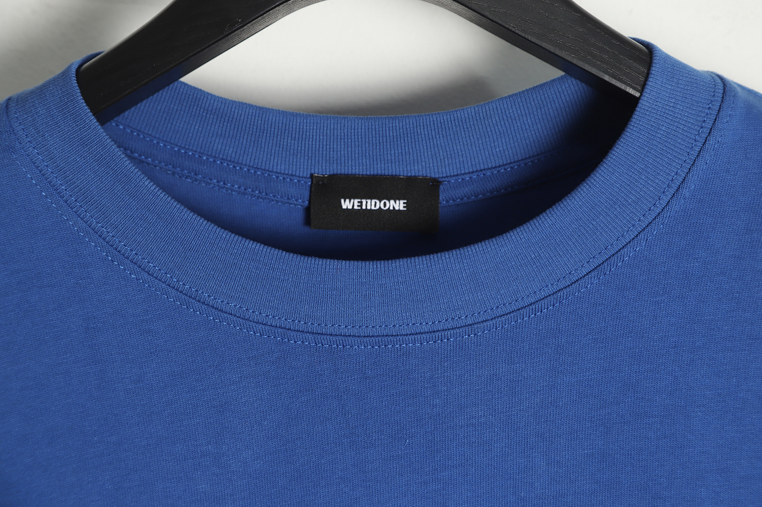 WE11 DONE 22FW Cross Letter Long Sleeve T-Shirt TSK1