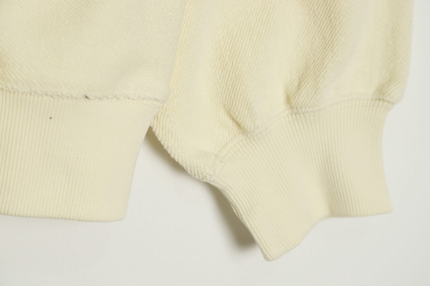 WE11 DONE 22FW Reversed Crew Neck Sweatshirt