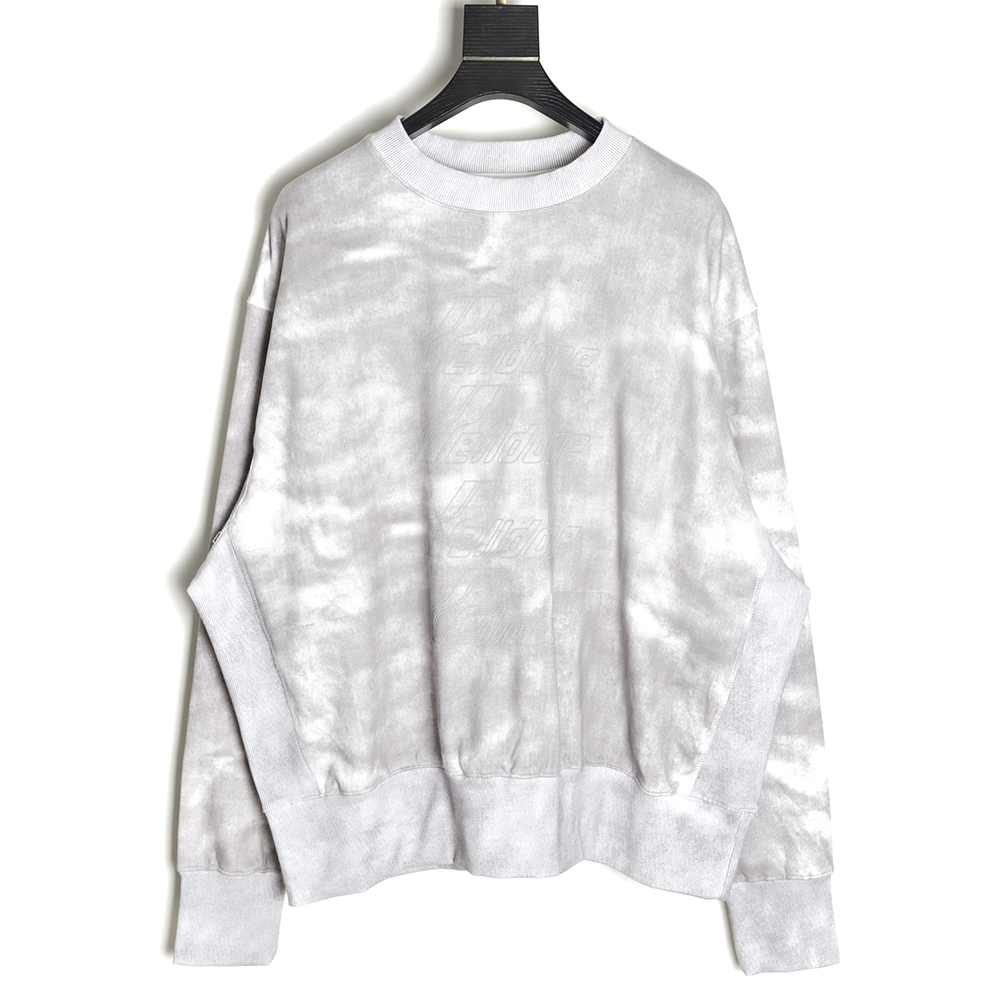 We11done 21 Washed Glow Dark Dirty Sweatshirt