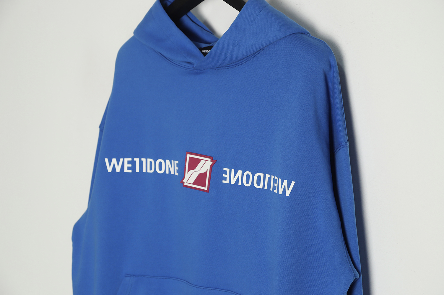 WE11 DONE 22FW Small Block Letter Hoodie TSK1