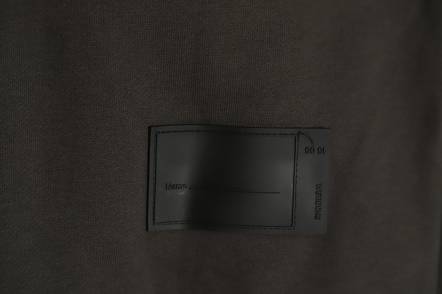 WE11 DONE 22FW Patch Bear Hoodie