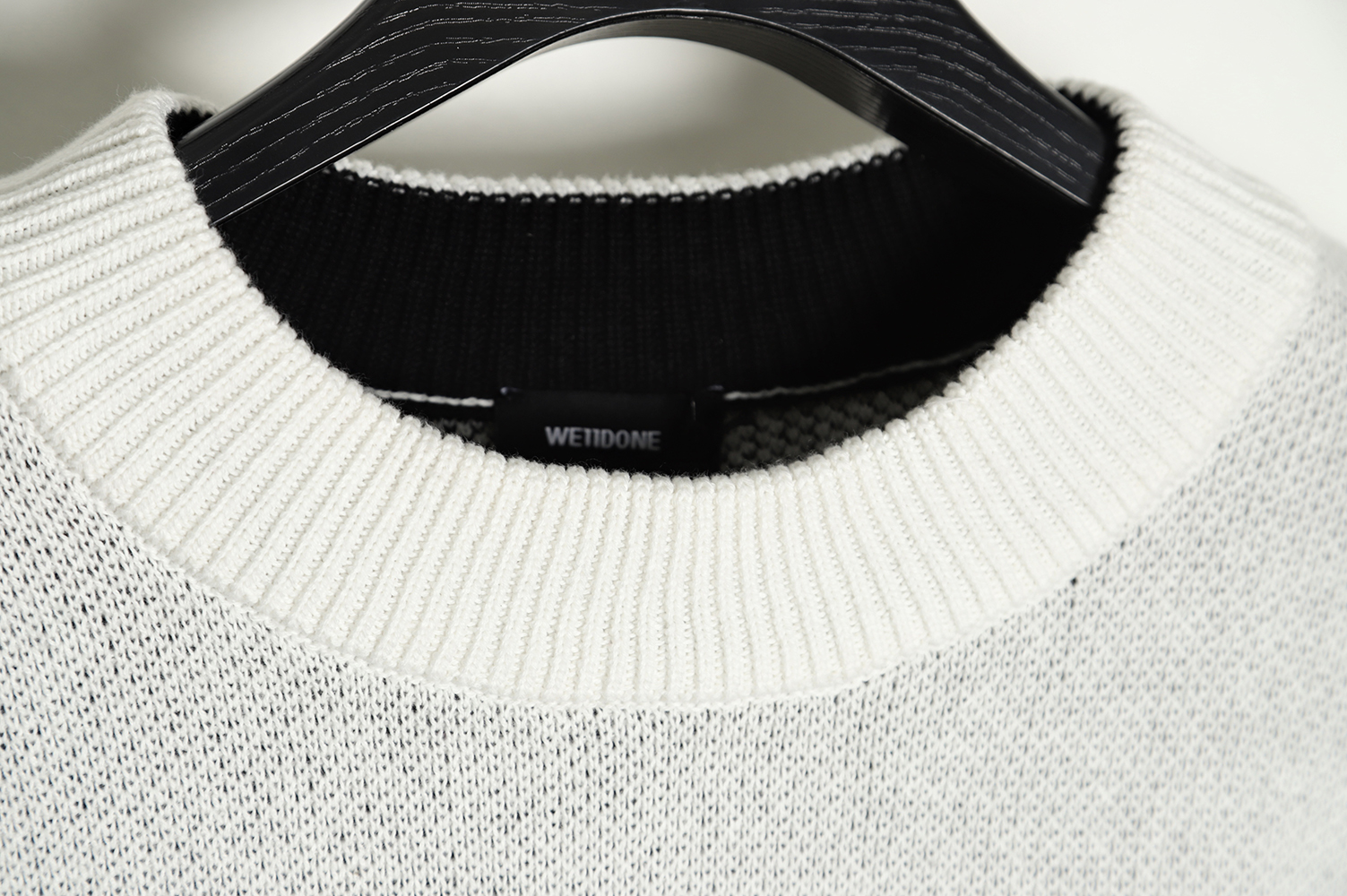 WE11 DONE 21FW Cube Limited Sweater TSK3
