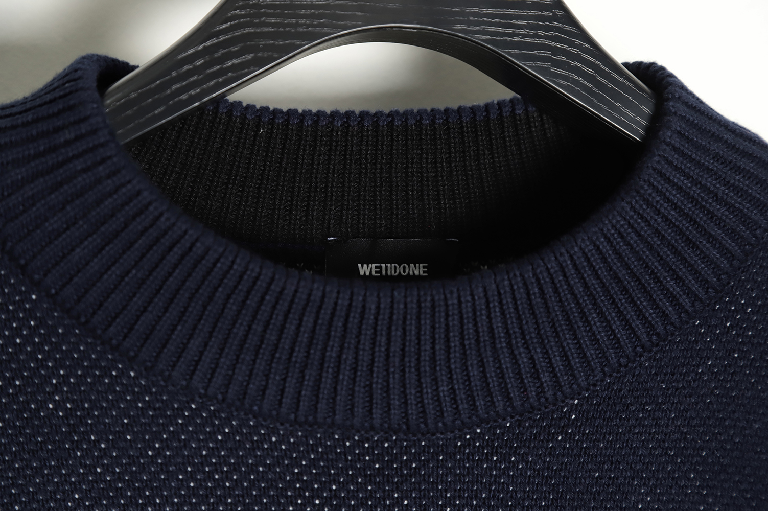 WE11 DONE 21FW Cube Limited Sweater TSK4