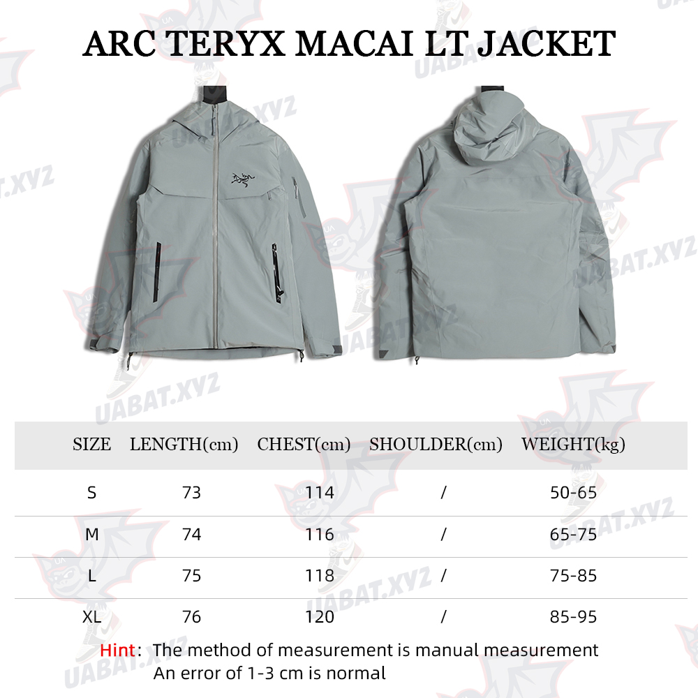 Arcteryx Macai LT Outdoor Windproof Warm Hooded Ski Jacket Jacket