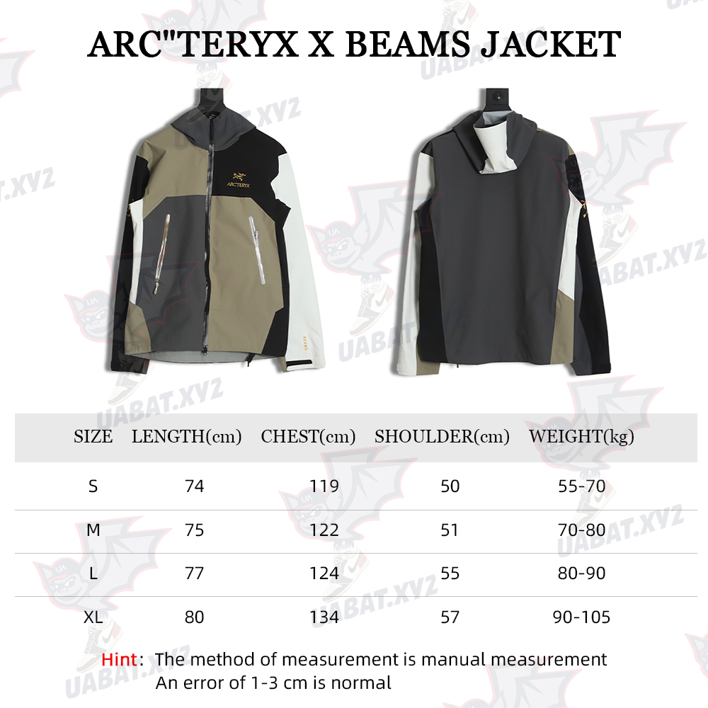 ARC'TERYX x BEAMS Joint Stitching Jacket