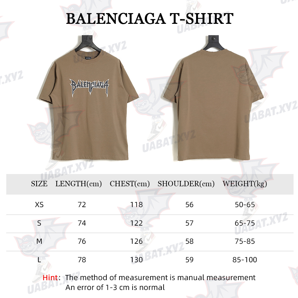 Balenciaga Burst Print Short Sleeves