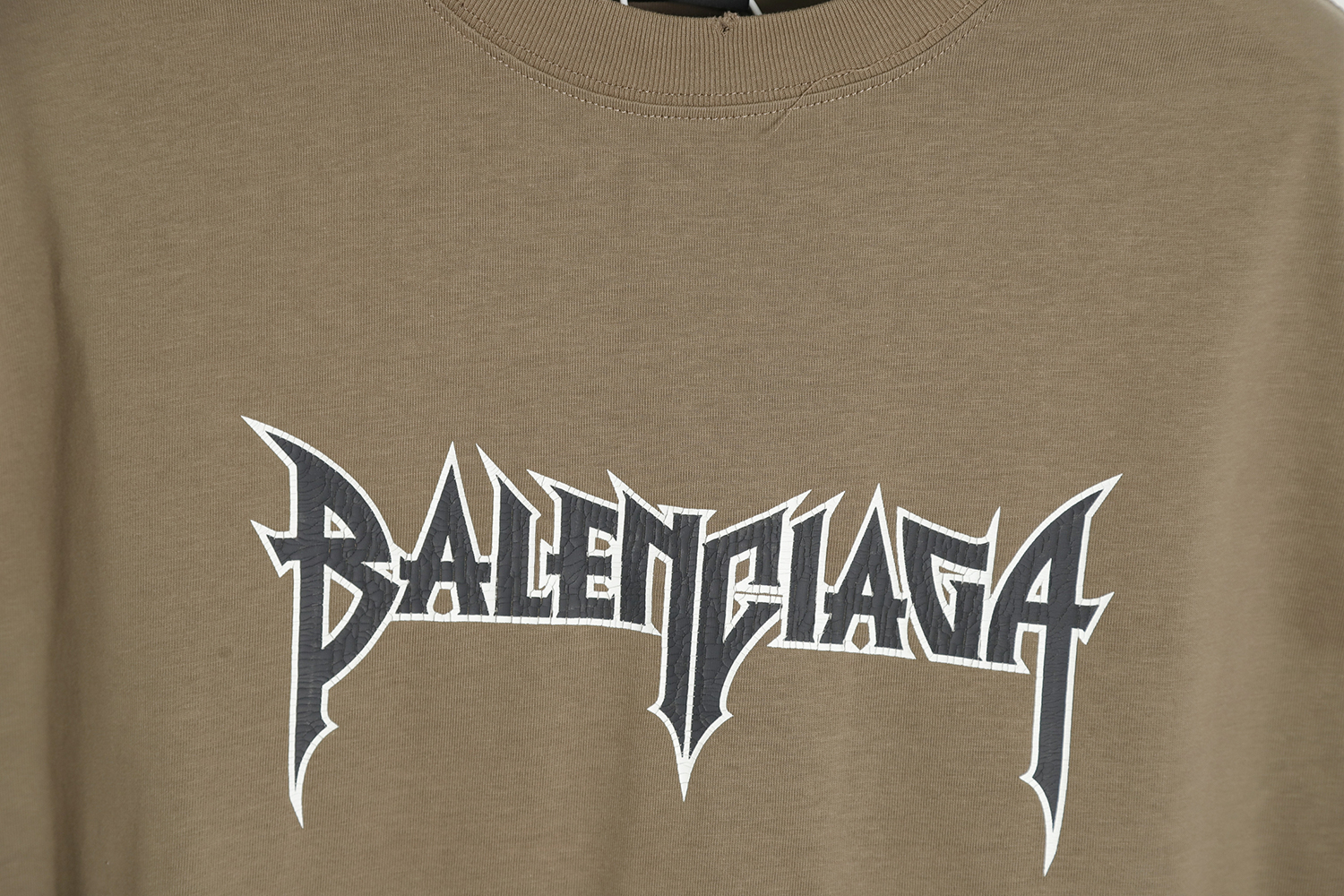 Balenciaga Burst Print Short Sleeves