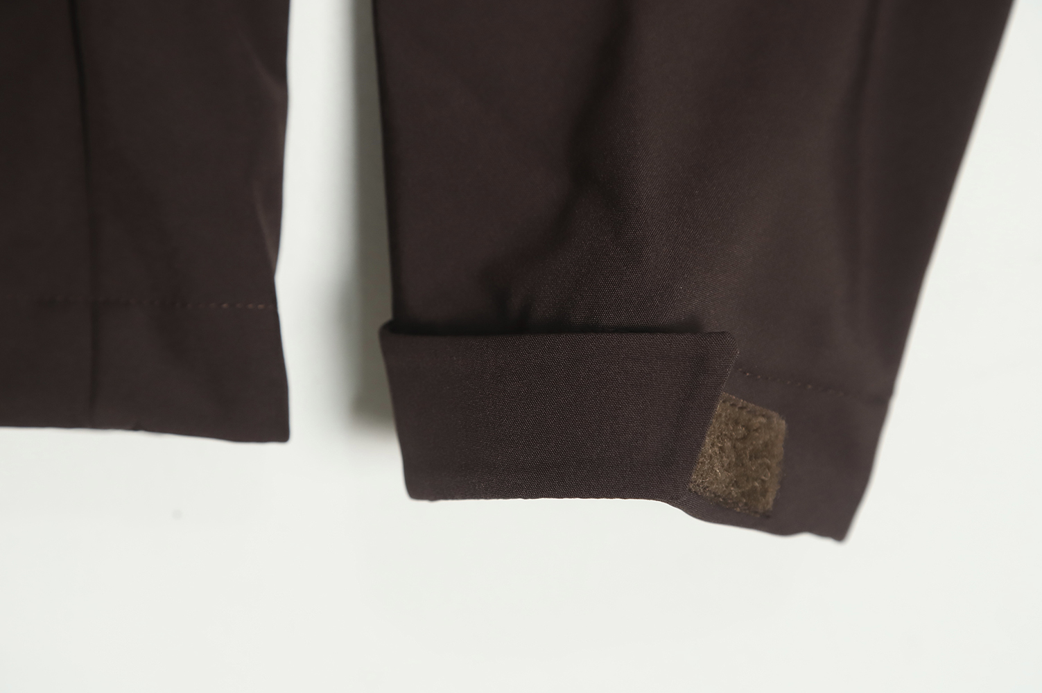 DESCENTE DUALIS urban business 22 new hooded plus fleece jacket Brown
