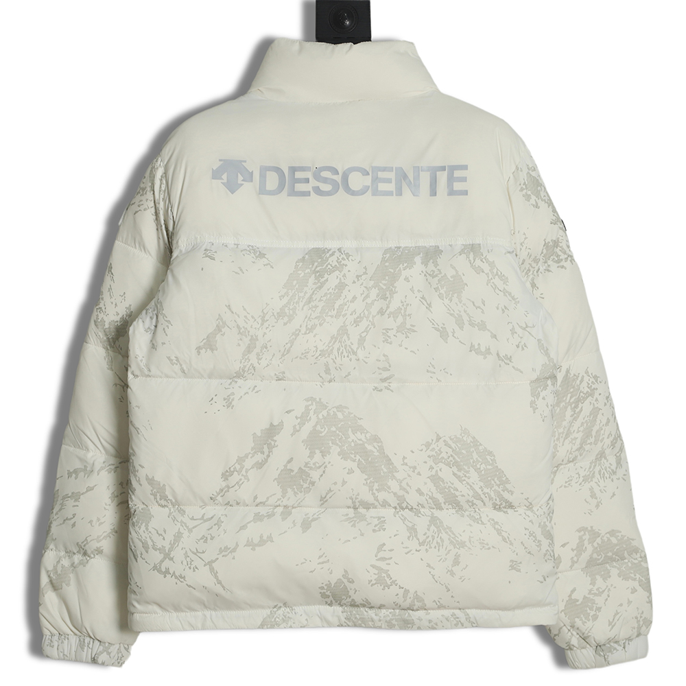 DESCENTE 22Fw Audi Multilabel Down Jacket Ivory