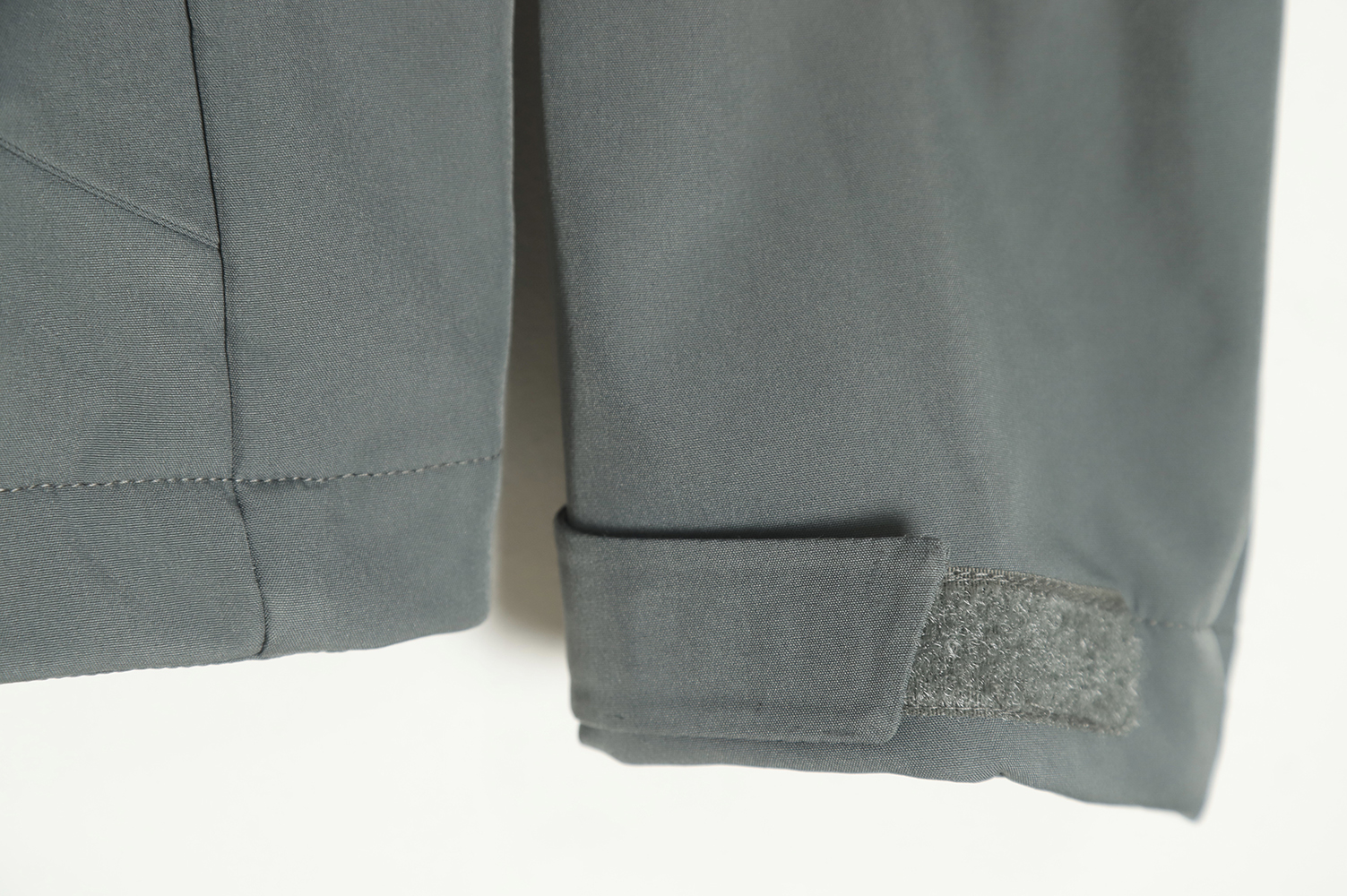 DESCENTE Jacket Winter Laminated Hooded Fleece Jacket Grey