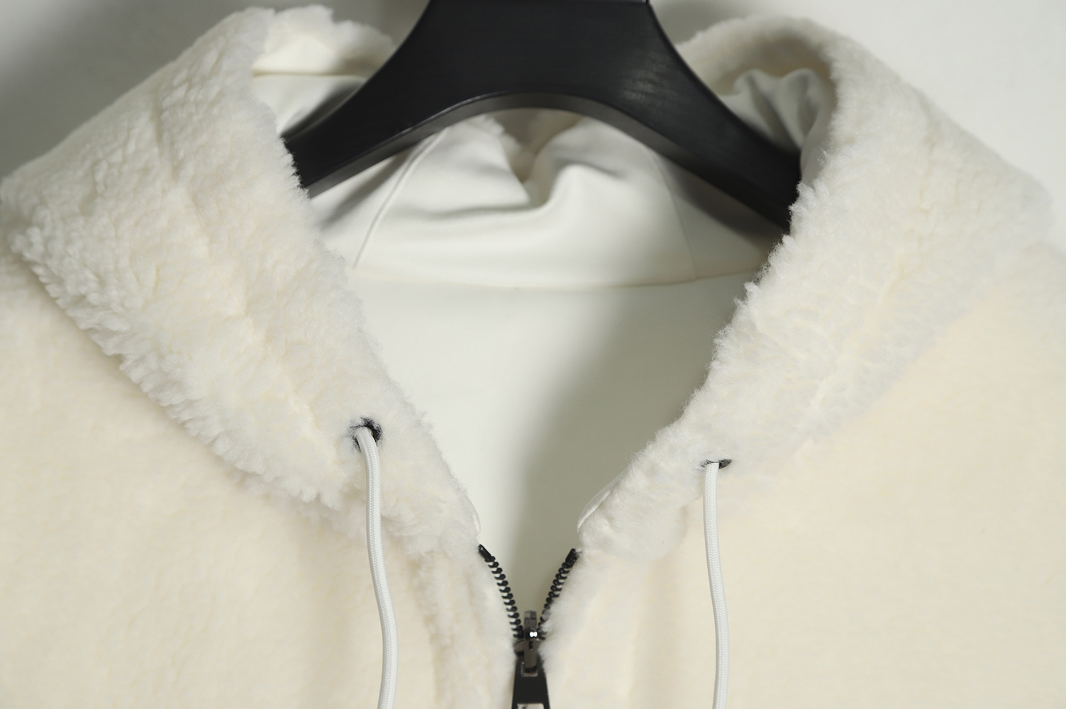 Dior 22Fw reversible hooded logo sherpa jacket