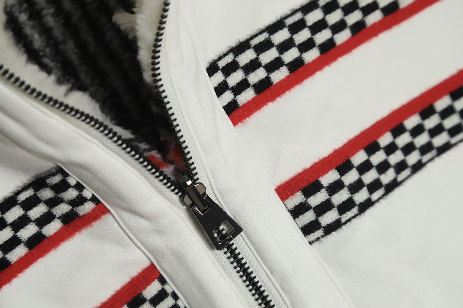 Dior 22Fw reversible hooded logo sherpa jacket