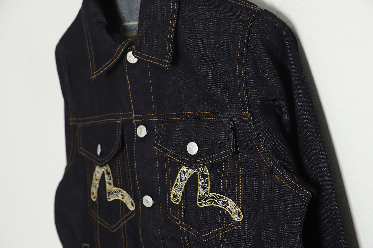Evisu 23fw Fisherman Embroidered Denim Jacket