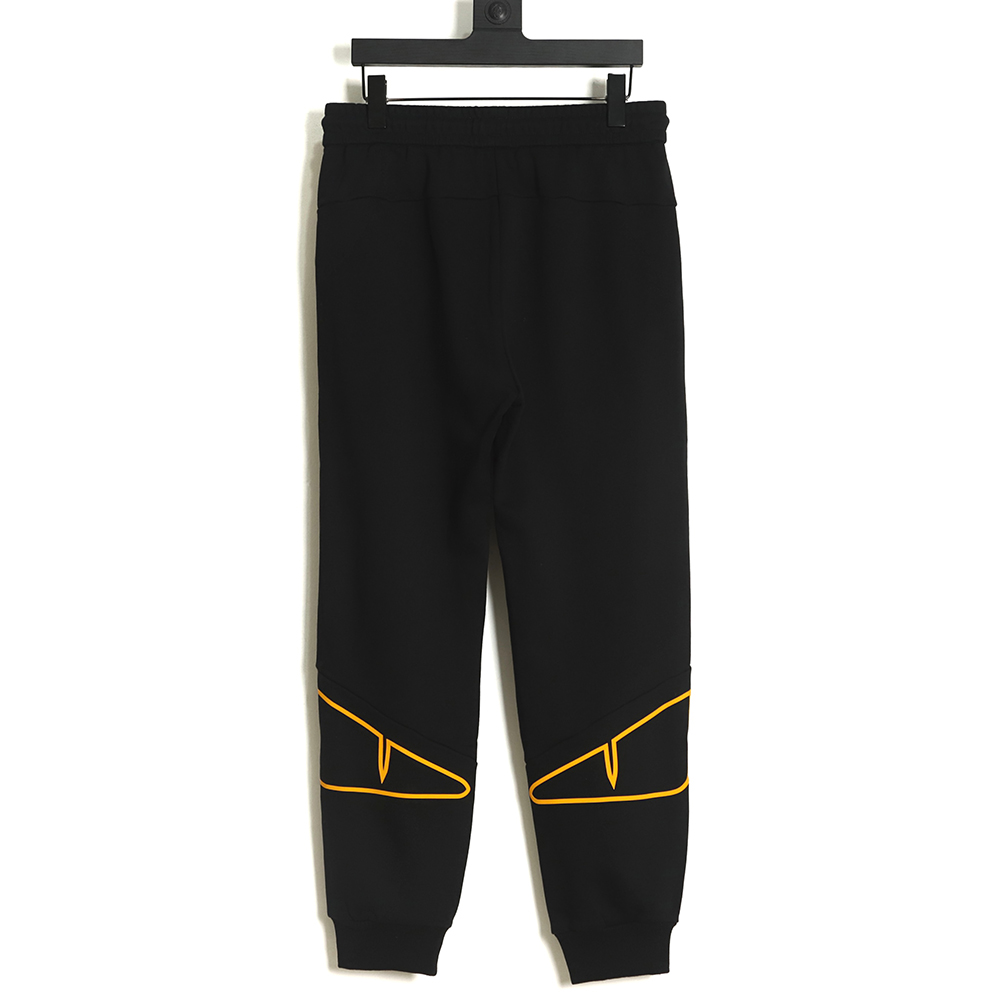 FENDI 2022AW autumn and winter new little devil eye embroidery trousers