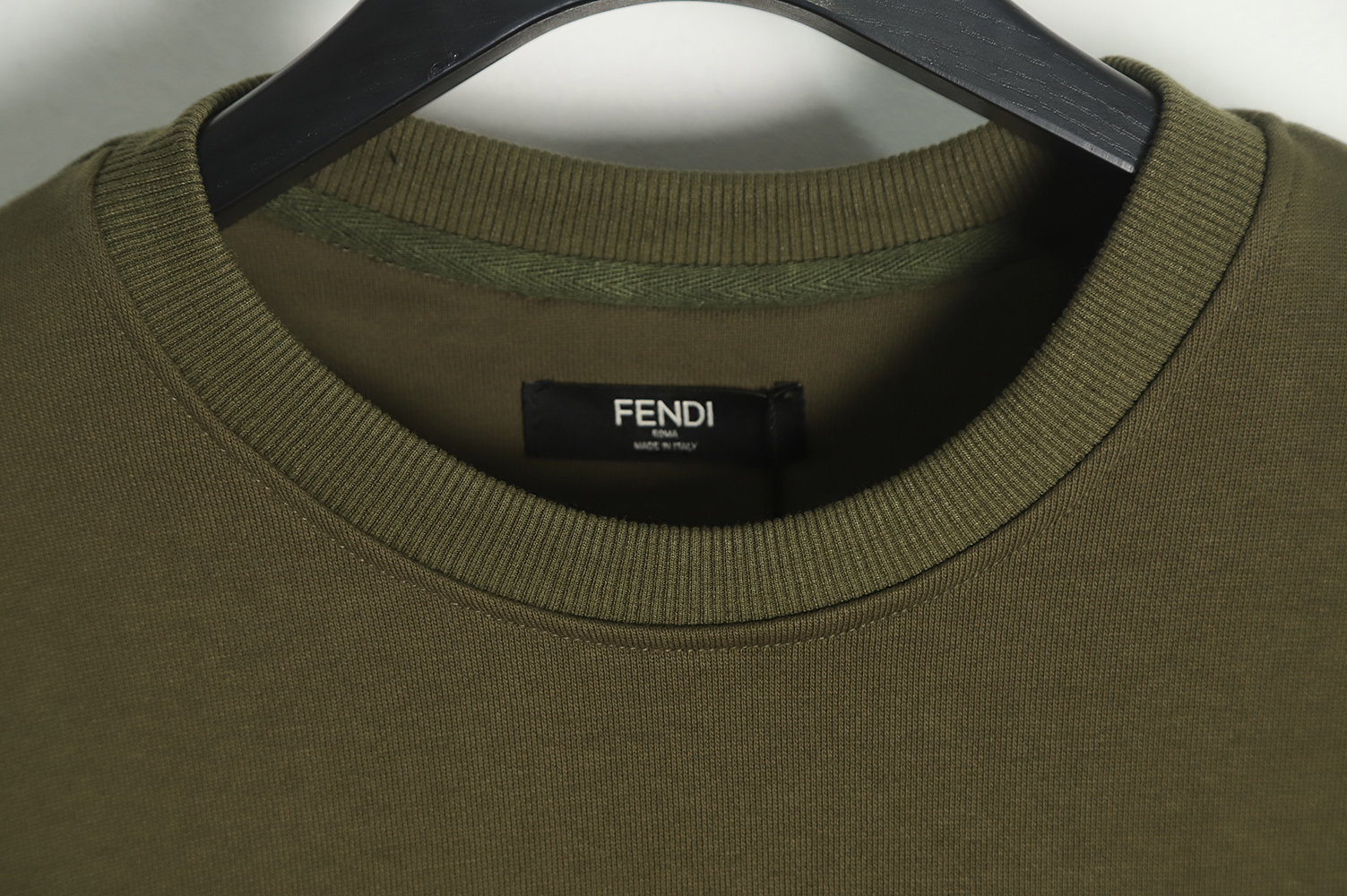 Fendi classic arm splicing eyes little monster crew neck sweater