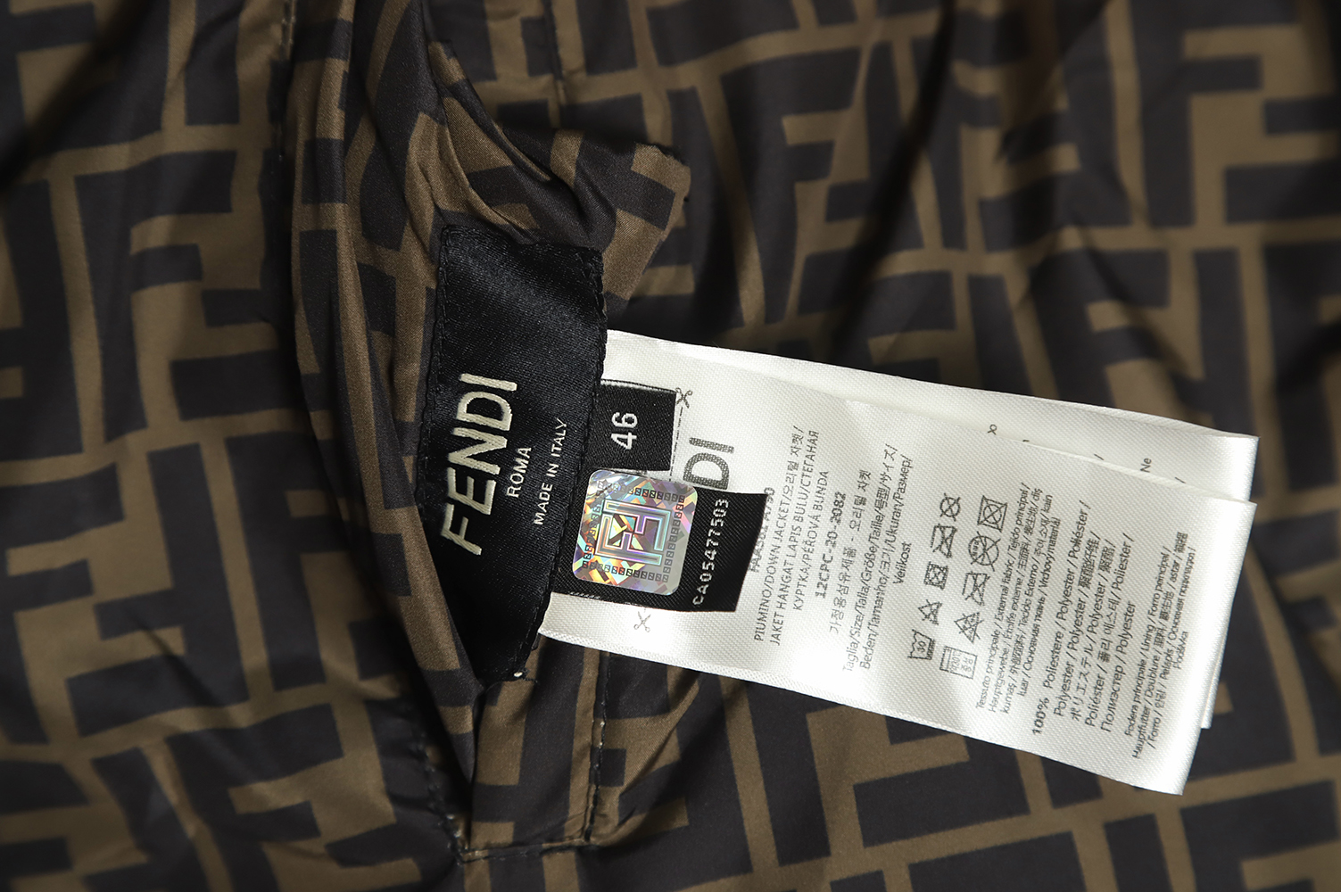 Fendi Classic Double F Presbyopia Reversible Vest