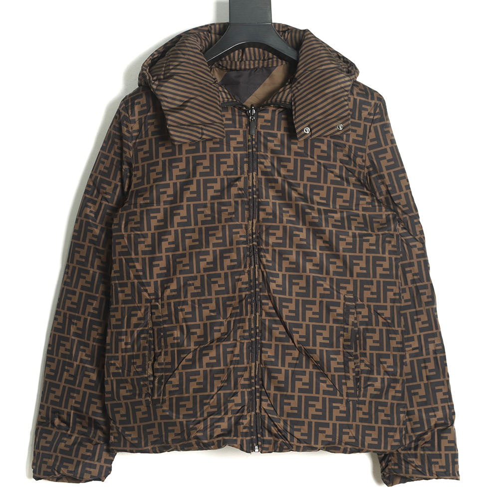 Fendi Classic Double F Presbyopia Reversible Down Jacket