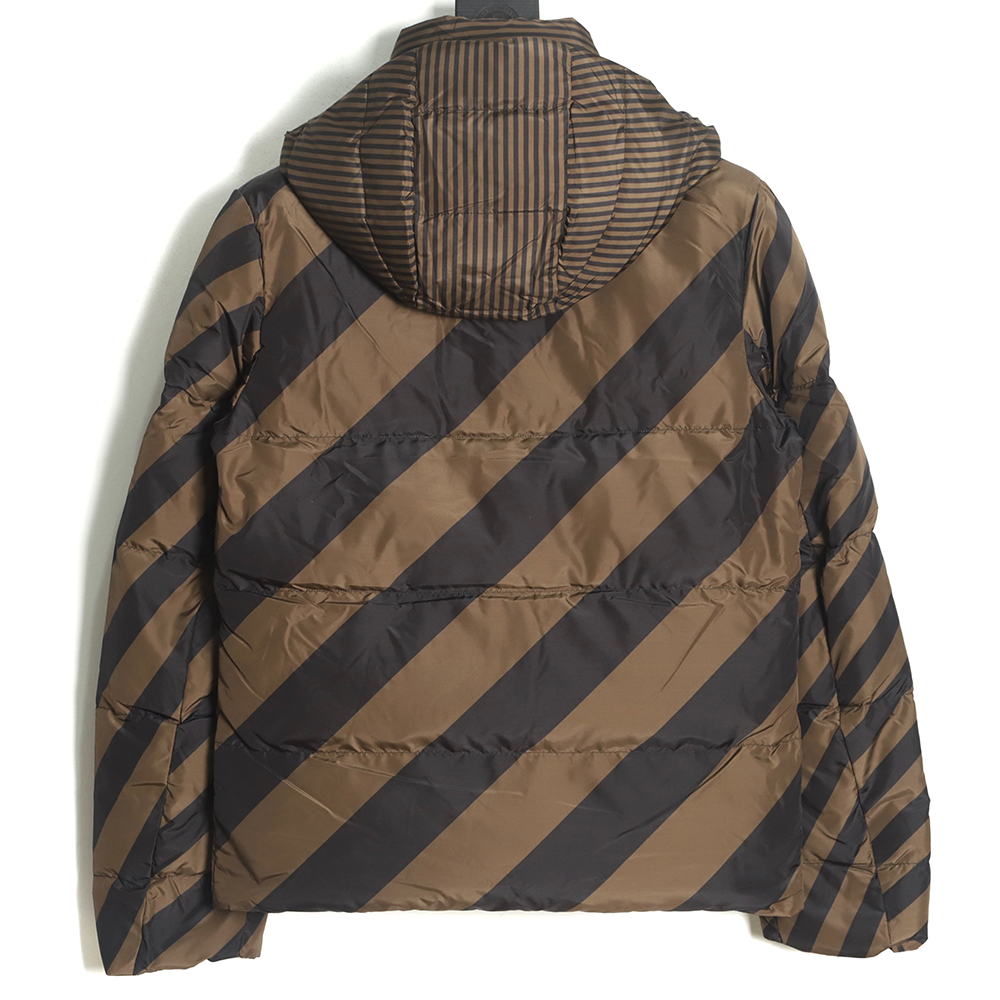 Fendi Classic Double F Presbyopia Reversible Down Jacket