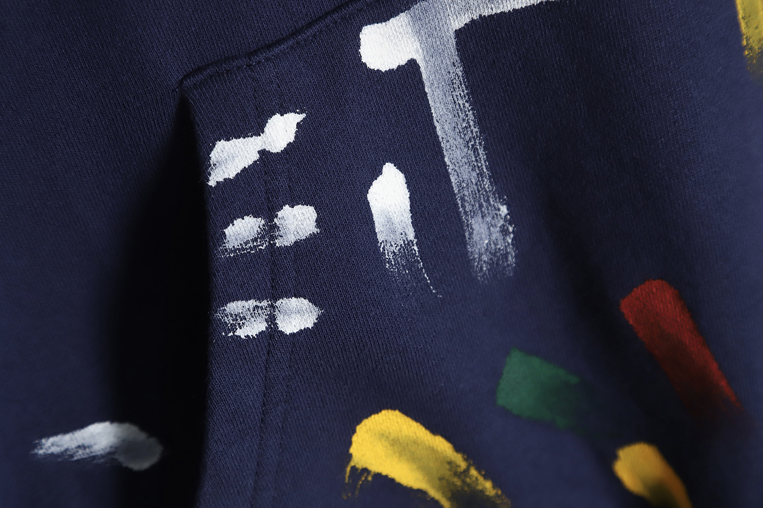 Gallery Dept Graffiti Painted Hoodie Hoodie TSK1