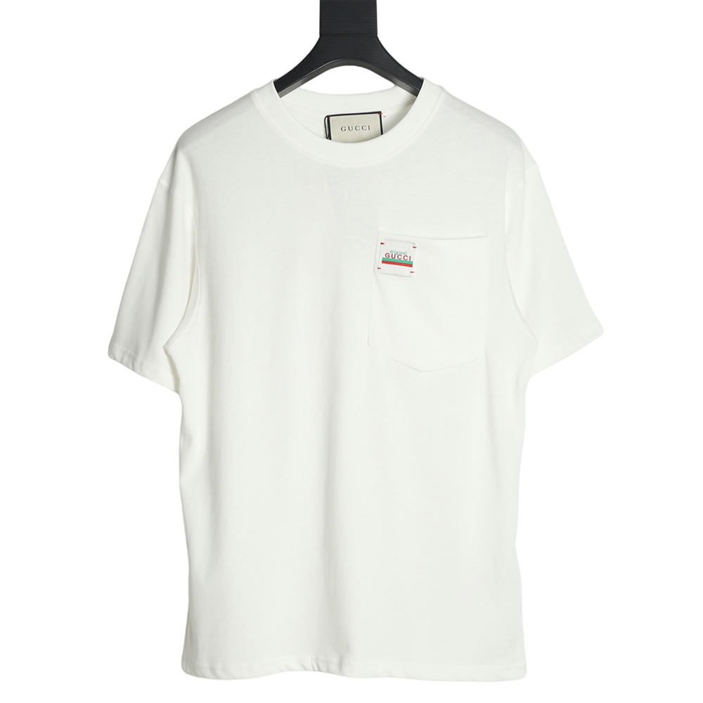 Gucci Chest Label Pocket Short Sleeve T-Shirt