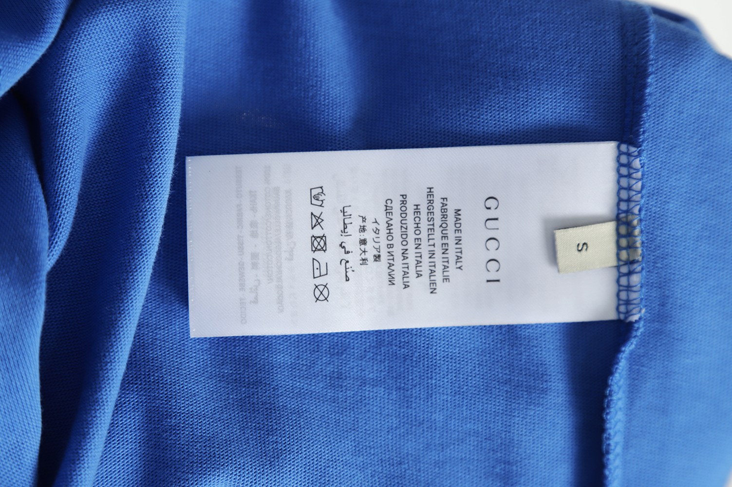 Gucci Chest Label Pocket Short Sleeve T-Shirt TSK1