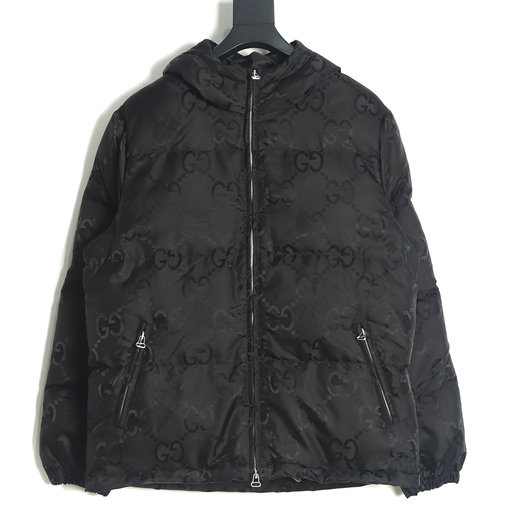 Gucci 22FW shadow jacquard down jacket TSK1