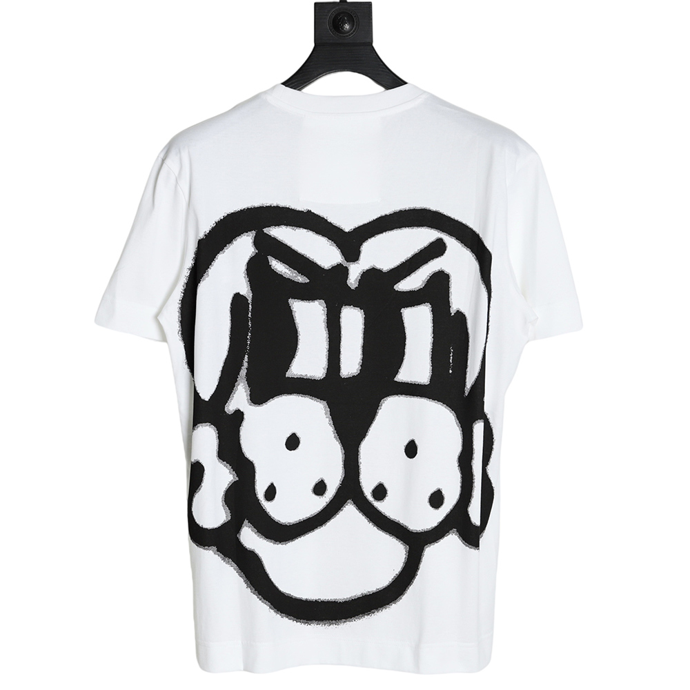 Givenchy 22SS back big dog head short-sleeved T-shirt